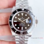 EW Factory Rolex Submariner Date Swiss 3135 Watch Stainless Steel Jubilee Strap